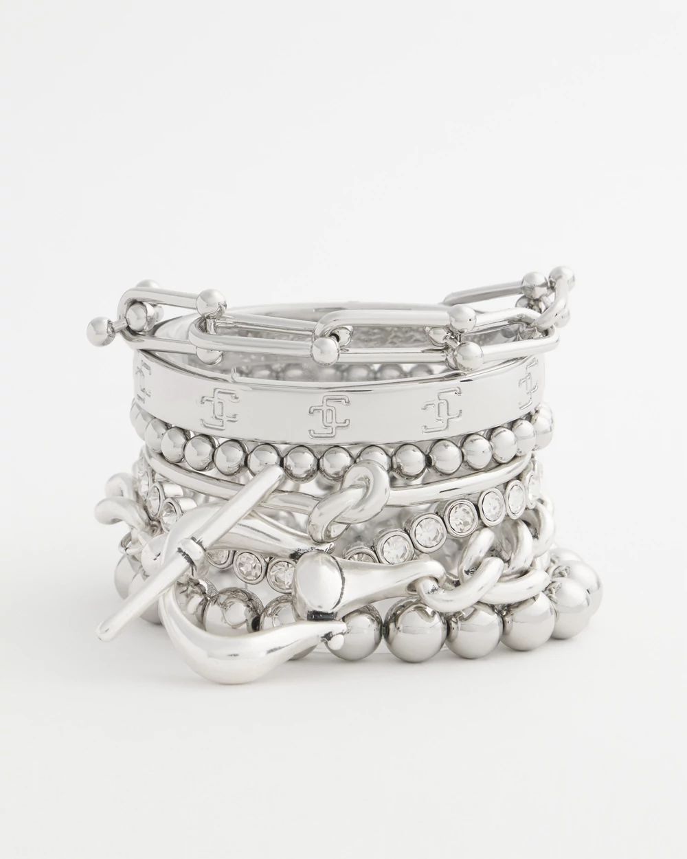 Silver Tone Horsebit Bracelet | Chico's Silver Tone Horsebit Bracelet | Chico's